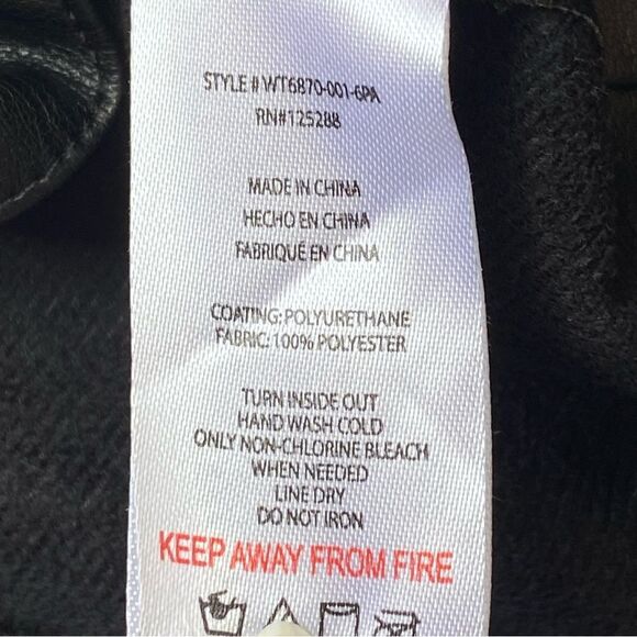 NWT Jason Wu Black Faux Leather Wrap Mini Skirt Size Small - Picture 13 of 16